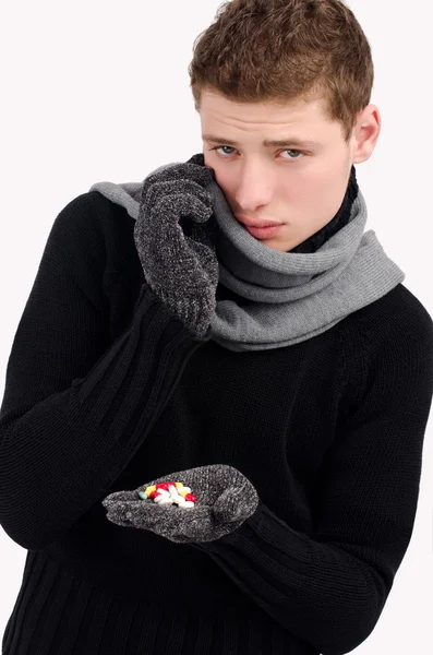 Sick, ill, cold — Stock Photo, Image