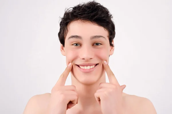 Empieza el día con una sonrisa. — Foto de Stock