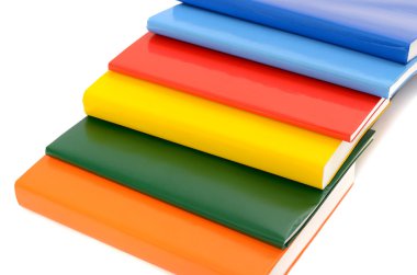 çeşitli kitaplar üzerinde kapat.