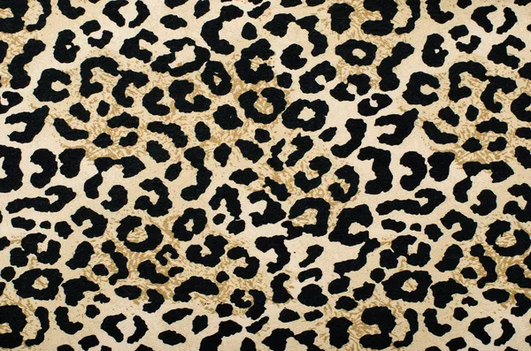 Motivo leopardo marrone e nero . — Foto Stock