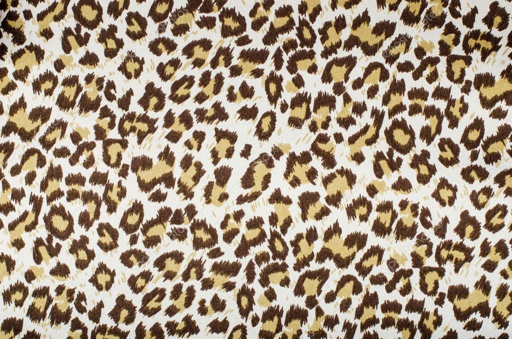 Animal print as background. 