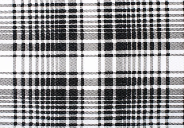 Symmetric lines and squares pattern. Black and white print as background. — Stock Photo, Image