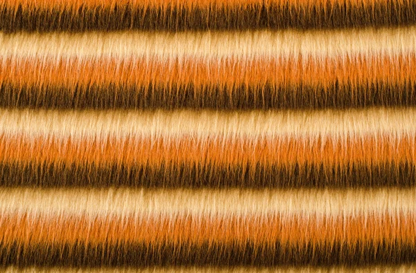 Árnyalatú barna szőrös csíkos háttér. szőrös csíkos minta. — Stock Fotó