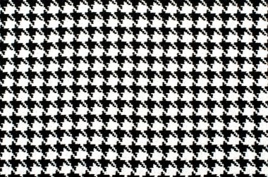 siyah-beyaz houndstooth desen. dogstooth tasarım arka plan olarak kontrol edin.