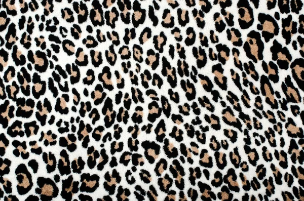 Brown and black leopard pattern. Fur animal print as background. — Stock Photo, Image