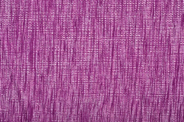 Purple material as background. Pink woven with threads pattern. — Stock Photo, Image