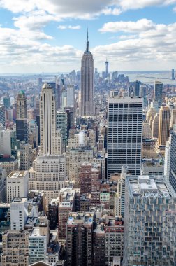 Manhattan Skyline ile Empire State Binası, New York