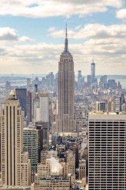 Empire State Binası Hava Görüntüsü, New York