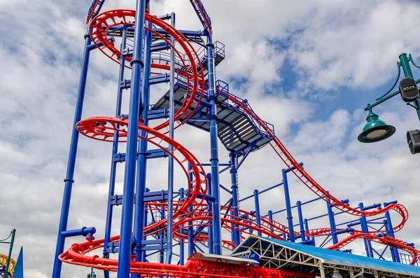 Soarin Eagle Rollercoaster Coney Island Nueva York — Foto de Stock