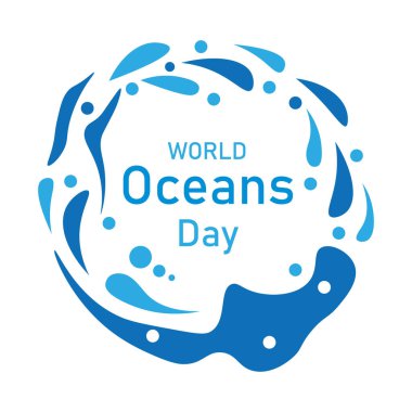Dünya Okyanusları Günü İllüstrasyonu