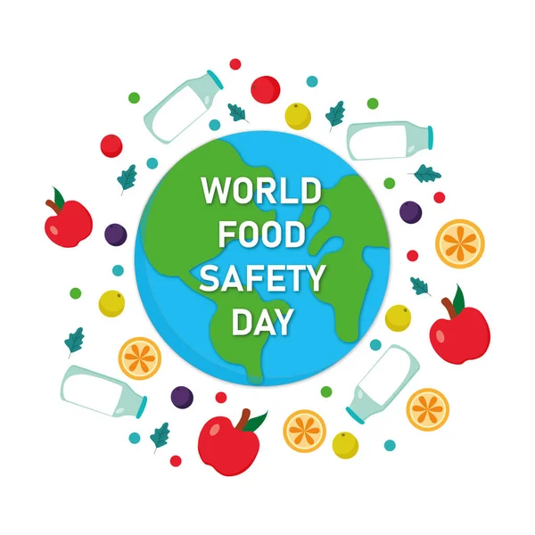 Иллюстрация Всемирному Дню Продовольственной Безопасности — стоковое фото