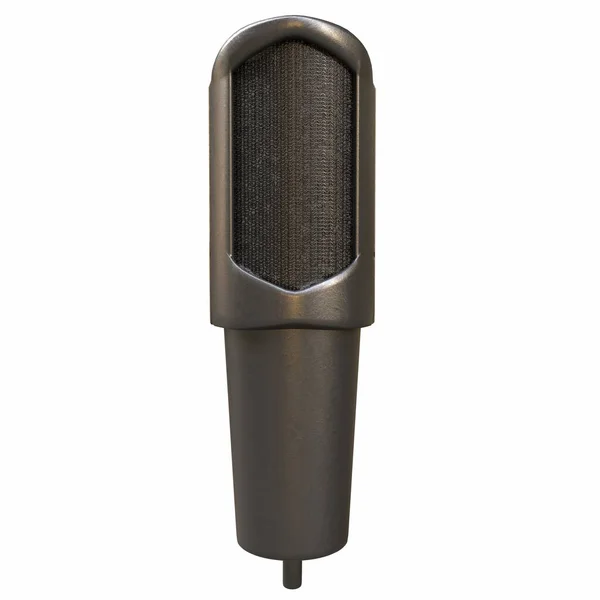 Renderização Mini Microfone — Fotografia de Stock