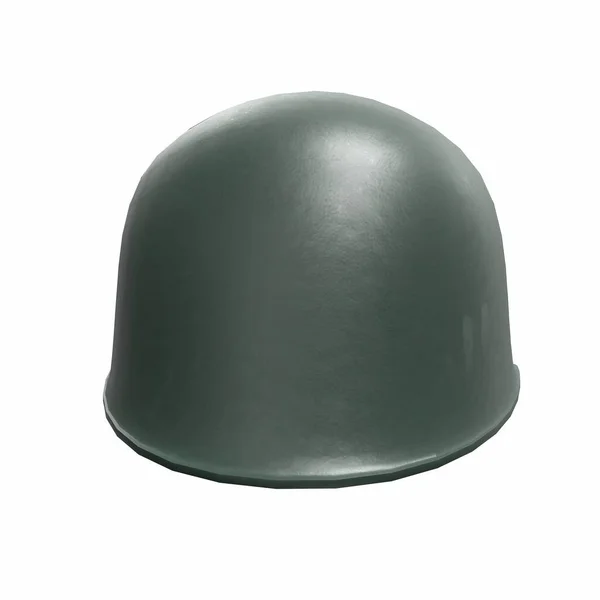 German Helmet M56 Isolated White Background — Fotografia de Stock