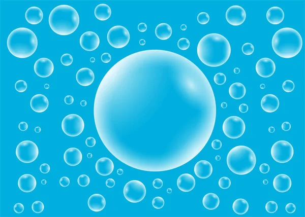 Diseño Fondo Burbujas Agua — Foto de Stock