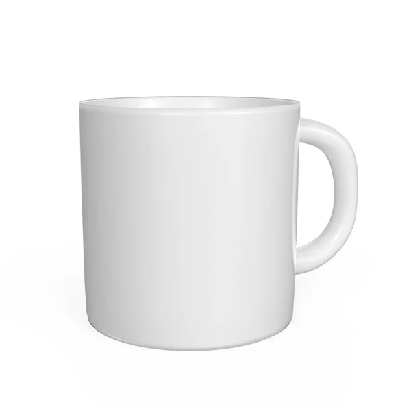 Weißer Becher Cofee — Stockfoto