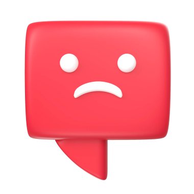 Üzücü mesaj kutusu 3D modelleme