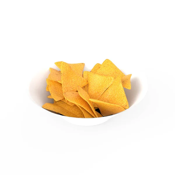 Tortilla Chip Modellazione — Foto Stock