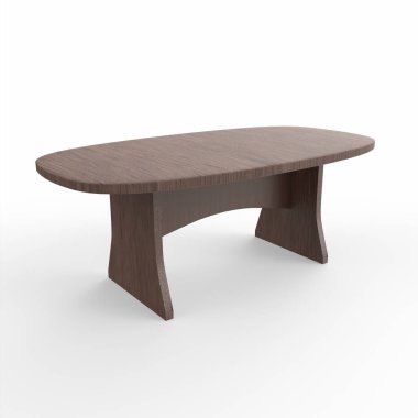 Modern Ofis Masasının 3B Hazırlaması