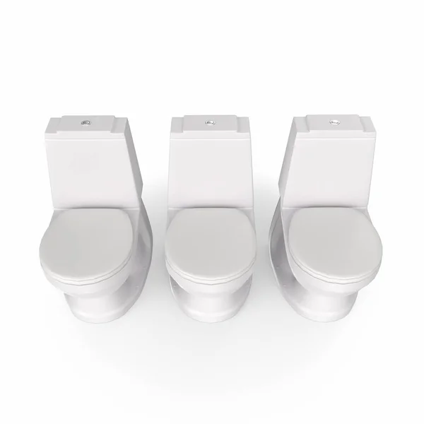 Toilette Objekt Modellierung — Stockfoto
