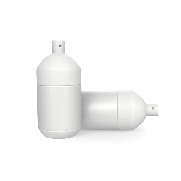 White Spray Bottle Modelling — Stockfoto