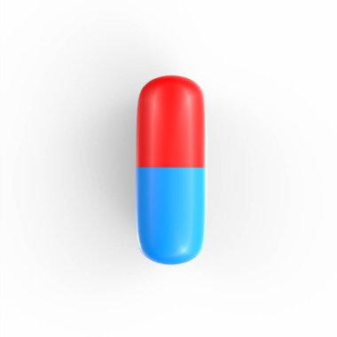 beyaz arkaplanda haplar