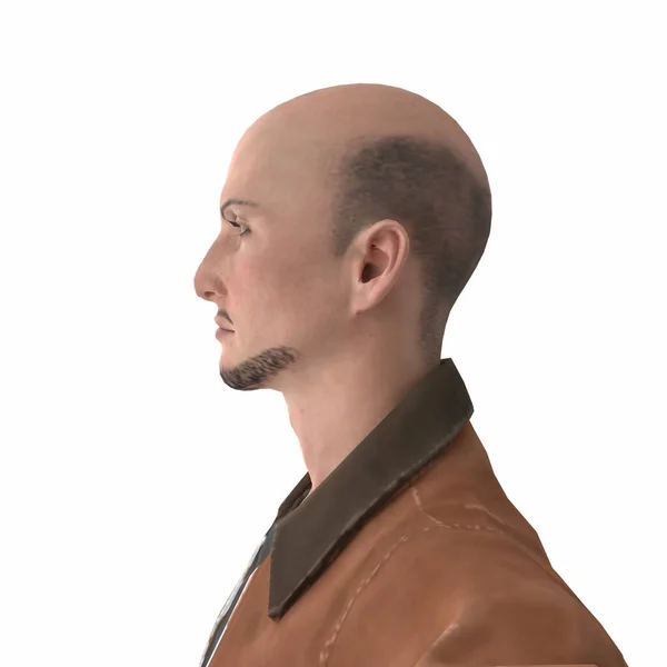 Portrait of a person 3d modelling