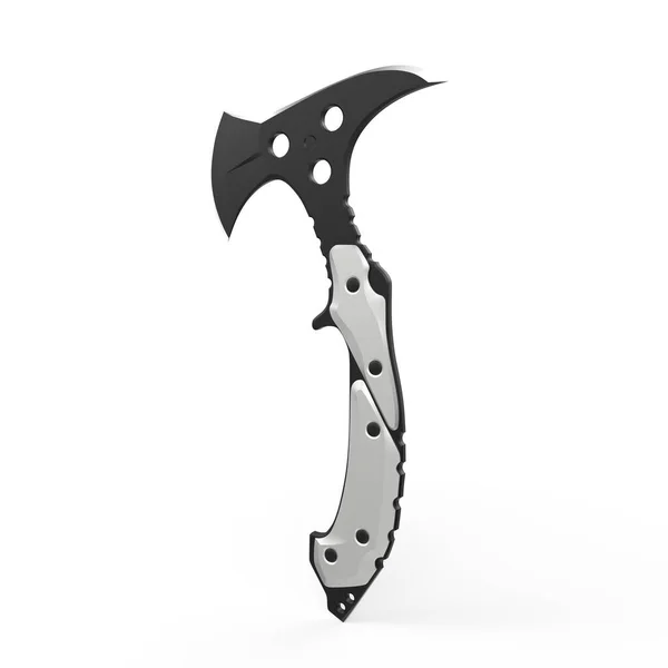 Tomahawk Blade Isolated White Background — Fotografia de Stock