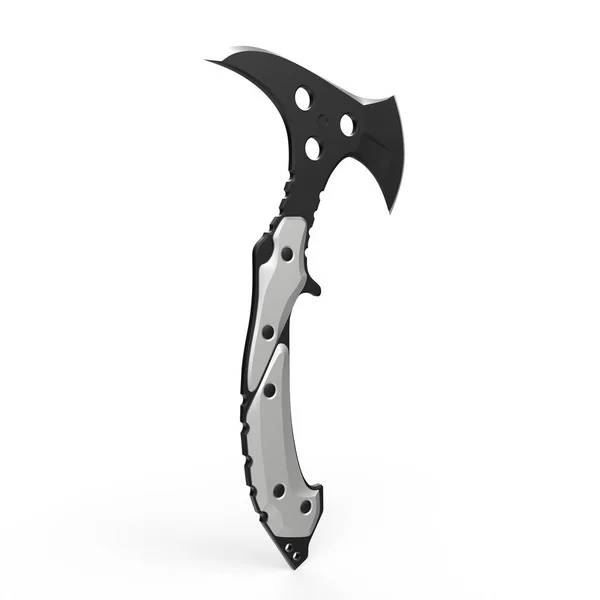 Tomahawk Blade Isolated White Background — Stockfoto