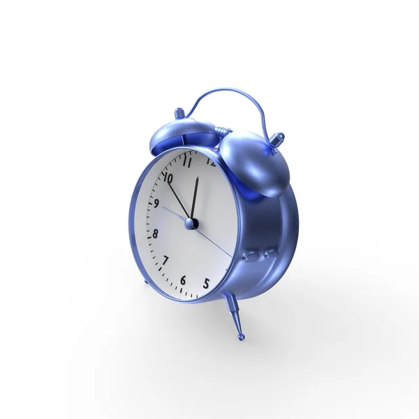 Alarm Clock Isolated White — Stock Photo, Image