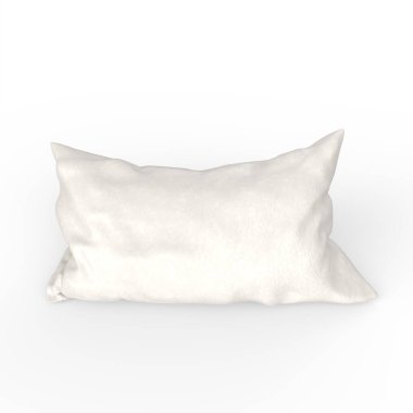 yastık beyaz arkaplanda izole