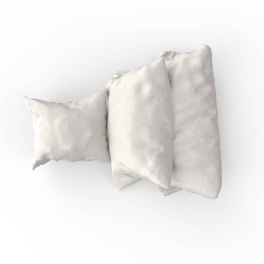 yastık beyaz arkaplanda izole