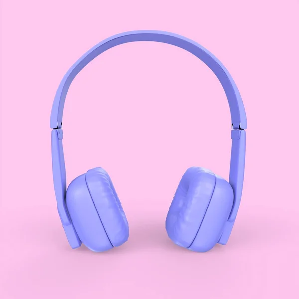 Headphones Isolated White Background — Stock Photo, Image