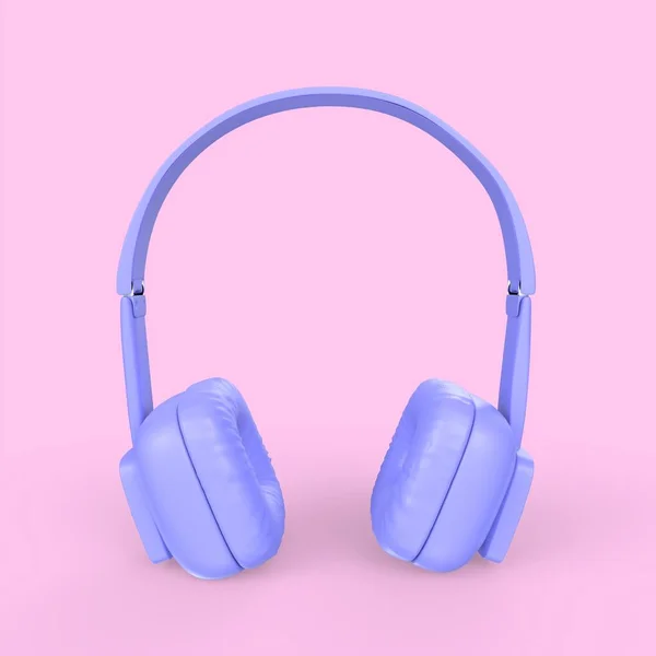 Headphones Isolated White Background — Stock Photo, Image