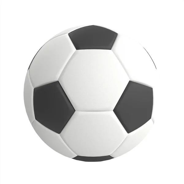 Soccer Ball Isolated White Background — Stock Photo, Image