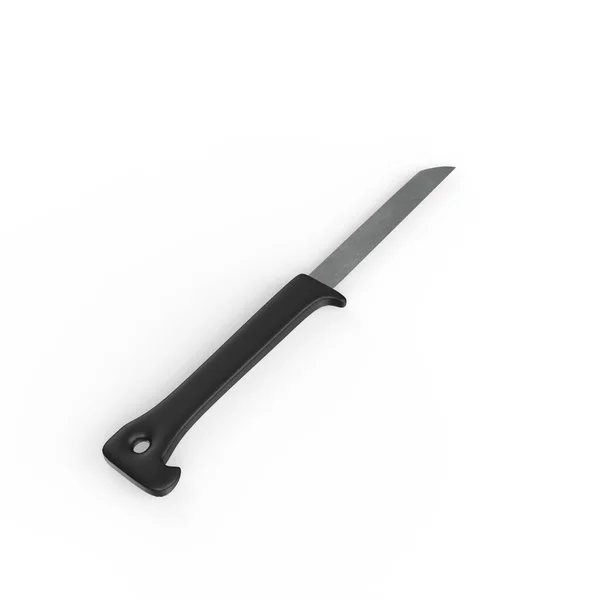 Nůž Izolovaný Bílém Pozadí — Stock fotografie