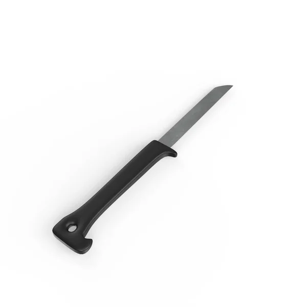 Cuchillo Aislado Sobre Fondo Blanco — Foto de Stock