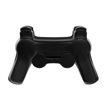 Video oyunu denetleyici beyaz arkaplanda izole edildi