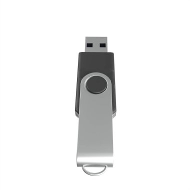 usb flash diski beyaz arkaplanda izole edildi