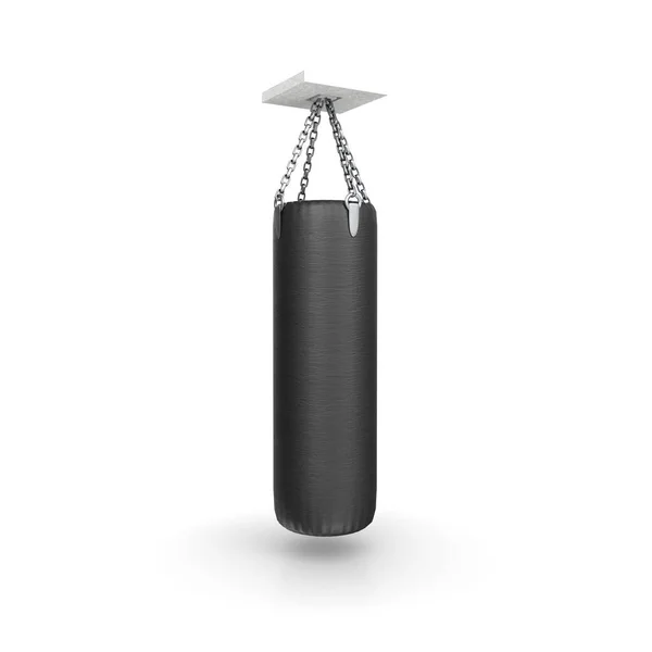 Boxing Bag White Background — Fotografia de Stock