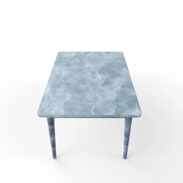 Ice Table Isolated White Background — Photo