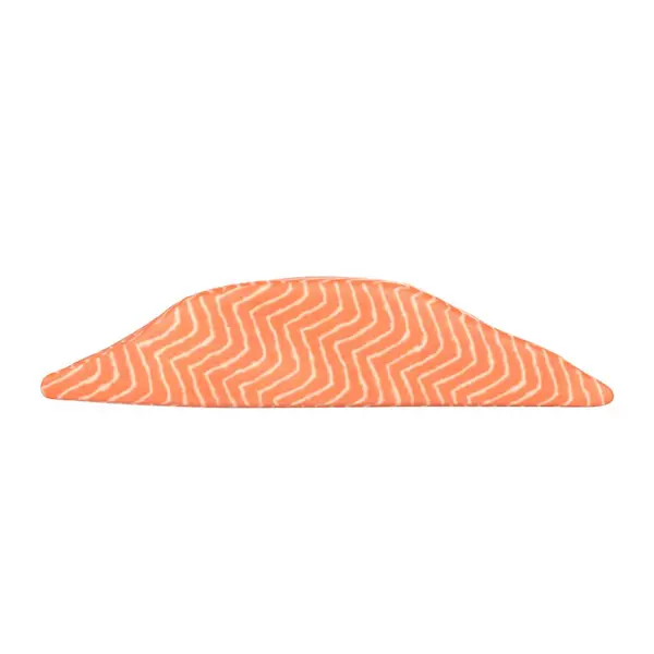 Slice Salmon White Background — Stock Photo, Image