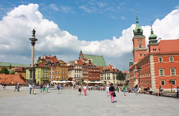 Oude binnenstad van Warschau, Polen — Stockfoto