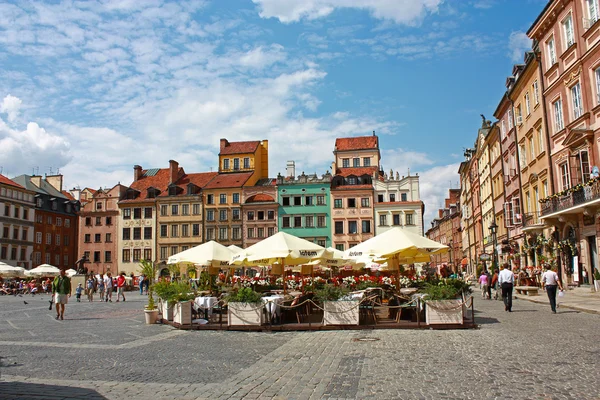 Città vecchia di Varsavia, Polonia Foto Stock Royalty Free