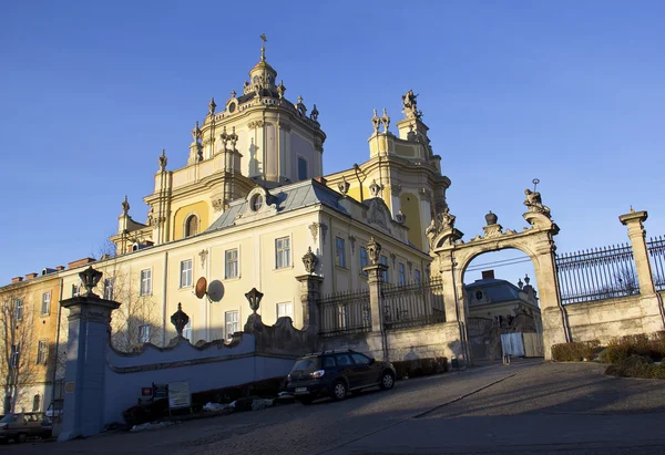 ウクライナ リボフの聖ジョージ教会 — Stock fotografie