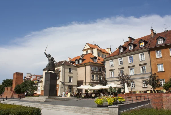 Centro storico di Varsavia, Polonia — Foto Stock