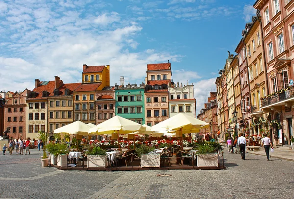 Città vecchia di Varsavia, Polonia Foto Stock Royalty Free