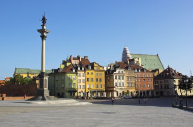 sütun ve Kraliyet Kalesi Varşova, Polonya