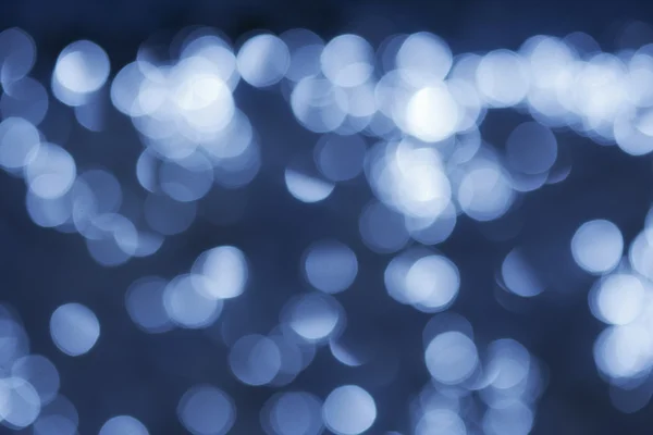 Blå bokeh — Stockfoto