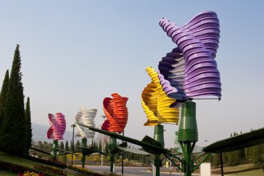 dikey eksen Rüzgar türbinleri Park