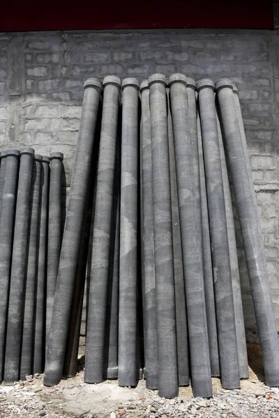 Asbestos pipes — Stock Photo, Image